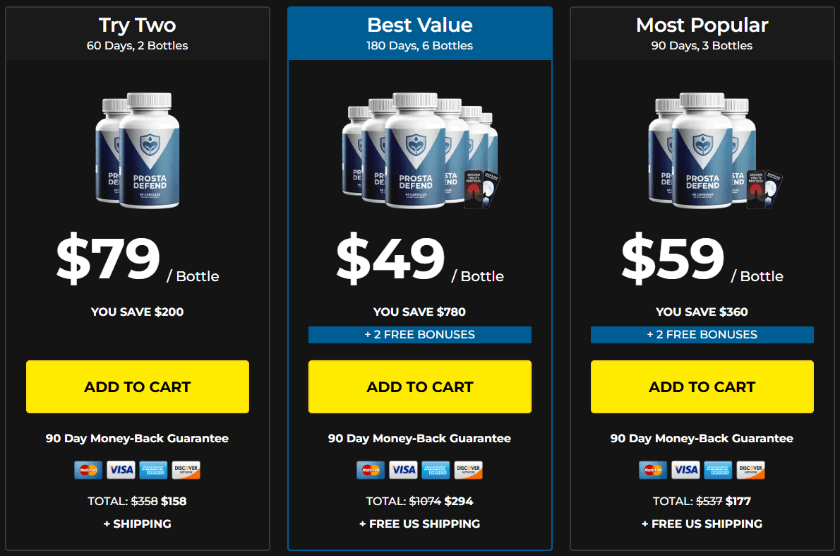 Prosta Defend Official Website USA